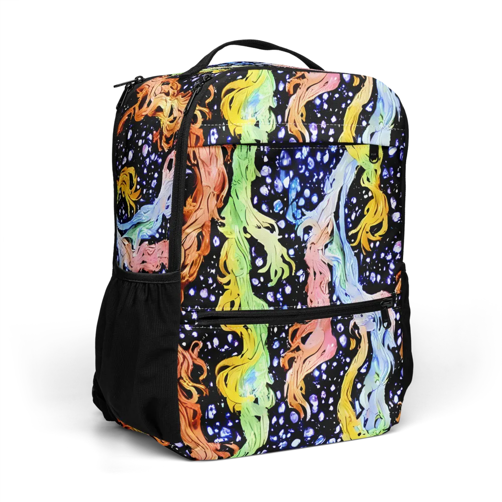 Celestial Serenade on Utility Backpack — Right Front