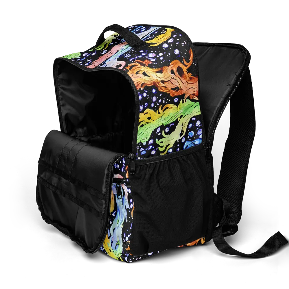 Celestial Serenade on Utility Backpack — Product details 2