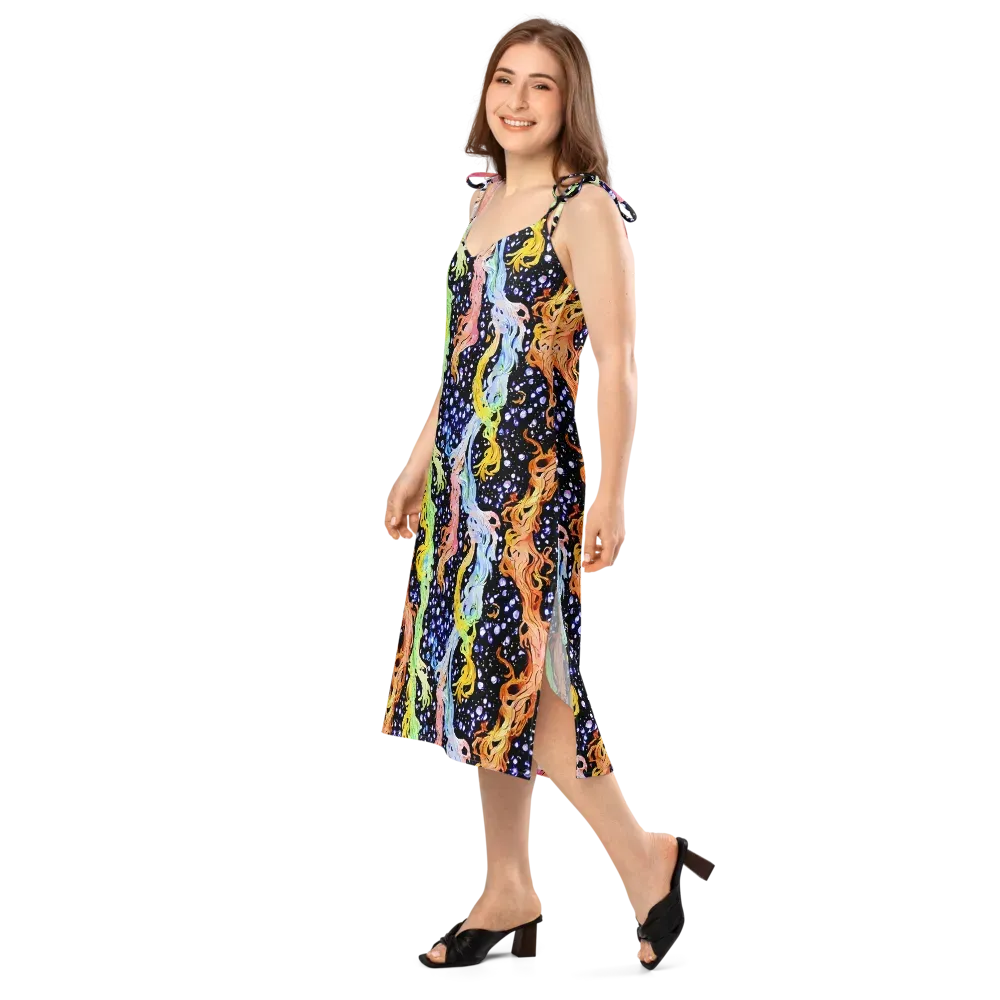 Celestial Serenade on Slip Dress — Left Front