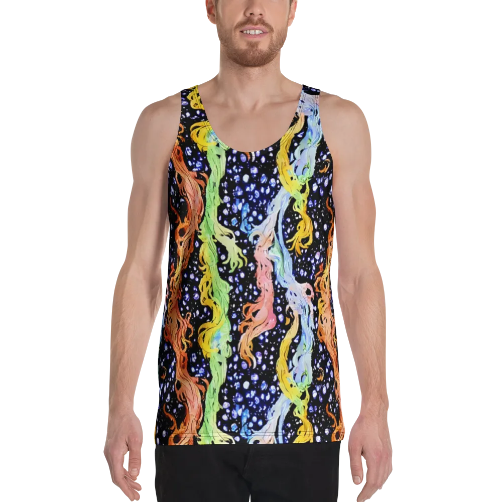 Celestial Serenade on Men's Tank Top — Front