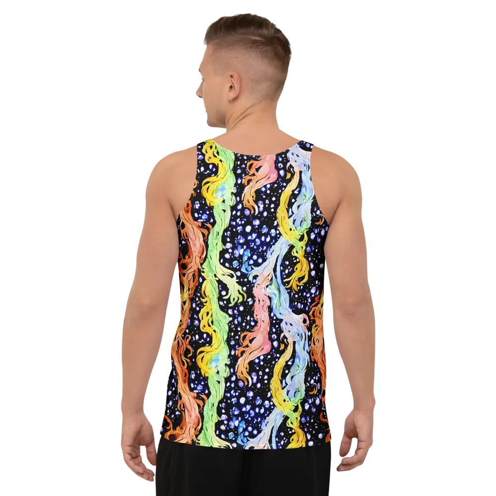 Celestial Serenade on Men's Tank Top — Back