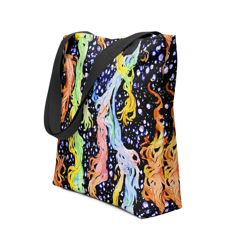 Celestial Serenade on Tote Bag — Front