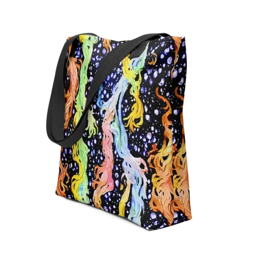 Celestial Serenade on a Tote Bag