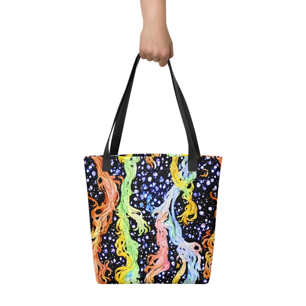 Celestial Serenade on Tote Bag — Front