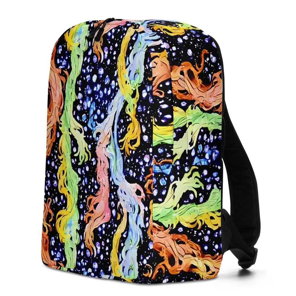Celestial Serenade on Minimalist Backpack — Left