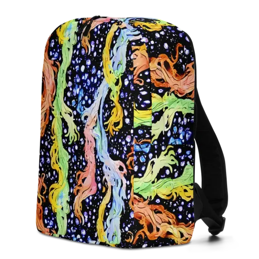 Celestial Serenade on a Minimalist Backpack