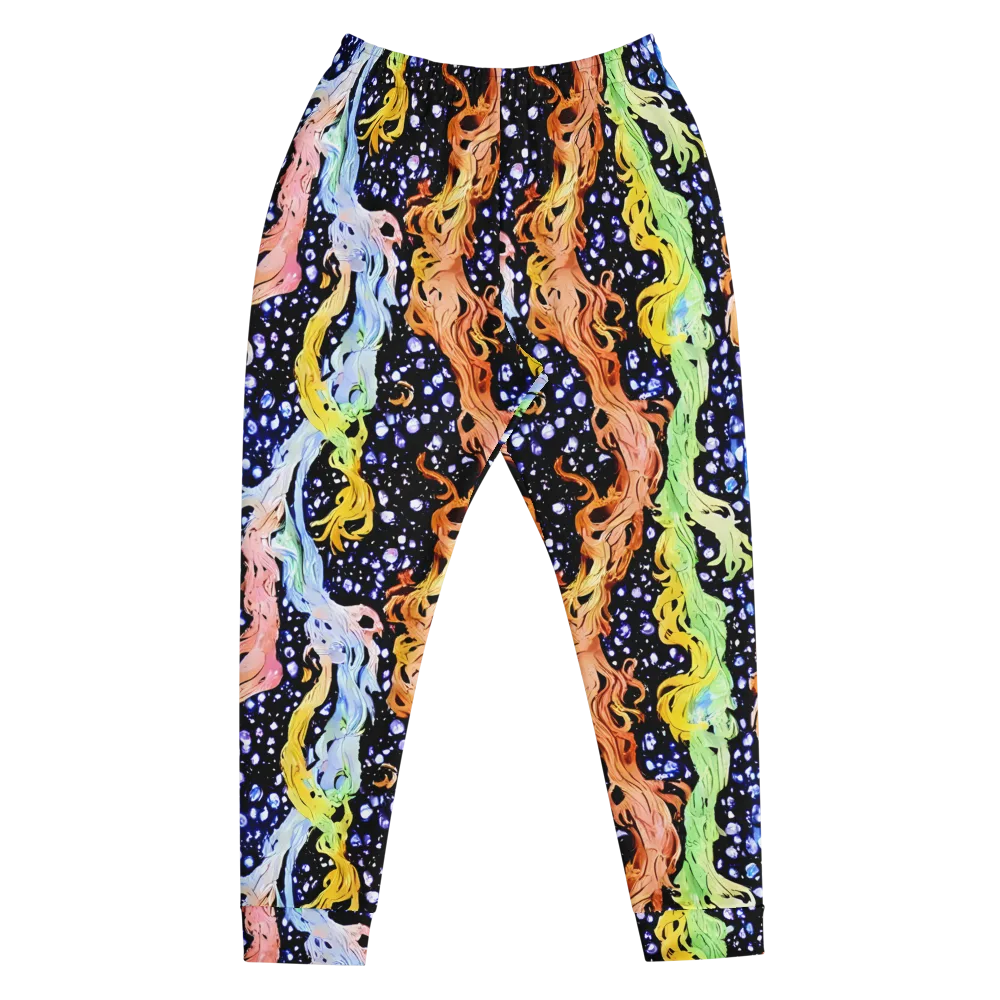Celestial Serenade on Men's Joggers — Front