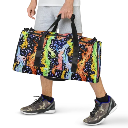 Celestial Serenade on a Duffle Bag