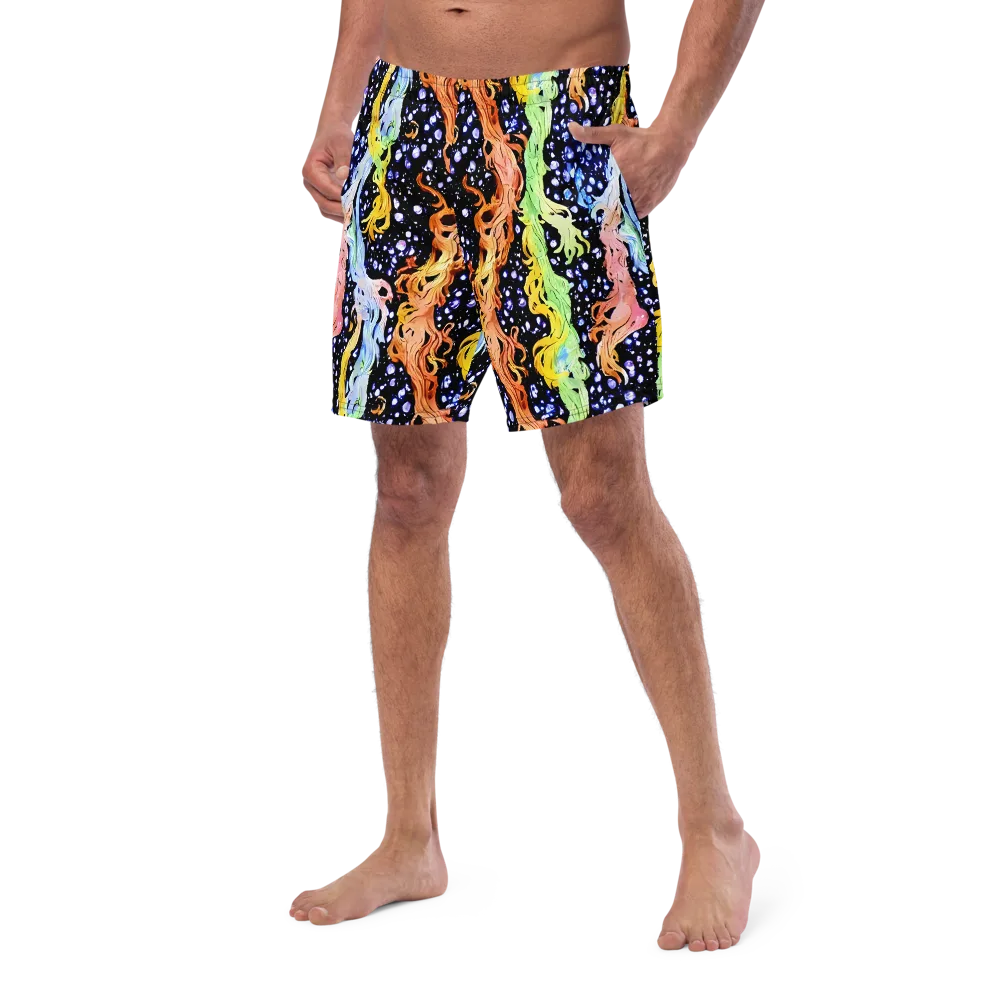 Celestial Serenade on Swim Trunks — Left Front