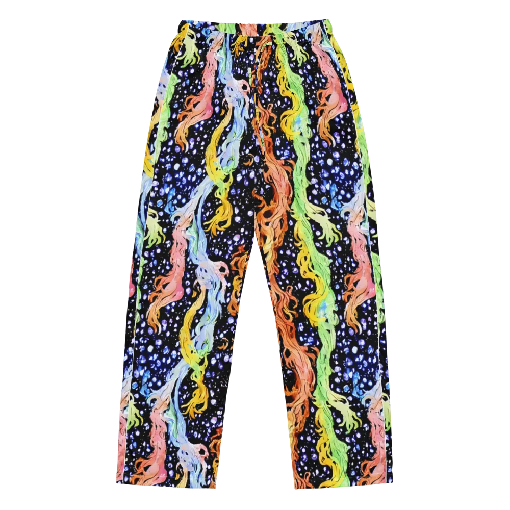 Celestial Serenade on Women's Pajama Pants — Front