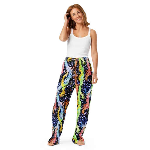 Celestial Serenade on a Women's Pajama Pants