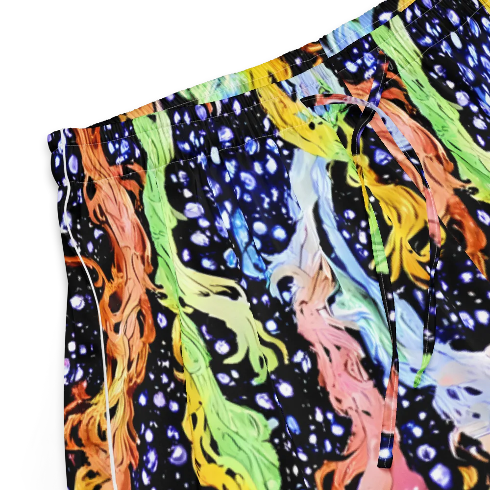 Celestial Serenade on Women's Pajama Shorts — Product details