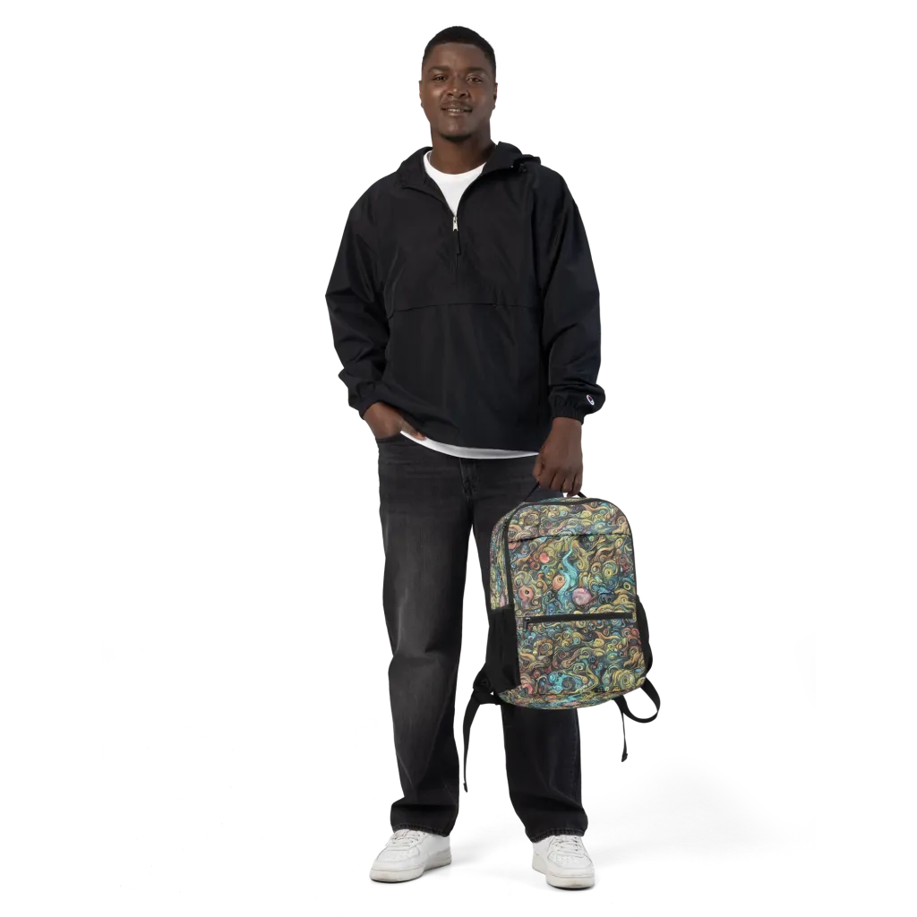 Tidal Vision on Utility Backpack — Front