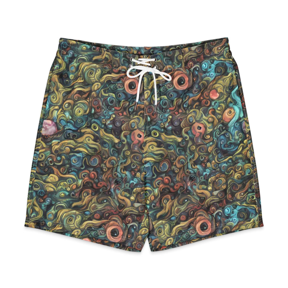 Tidal Vision on Men's Board Shorts — Front