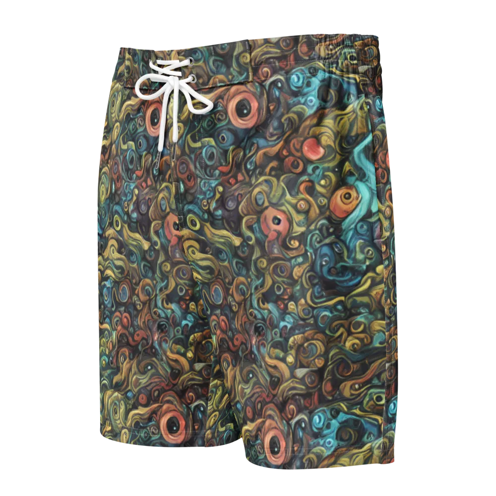Tidal Vision on Men's Board Shorts — Front