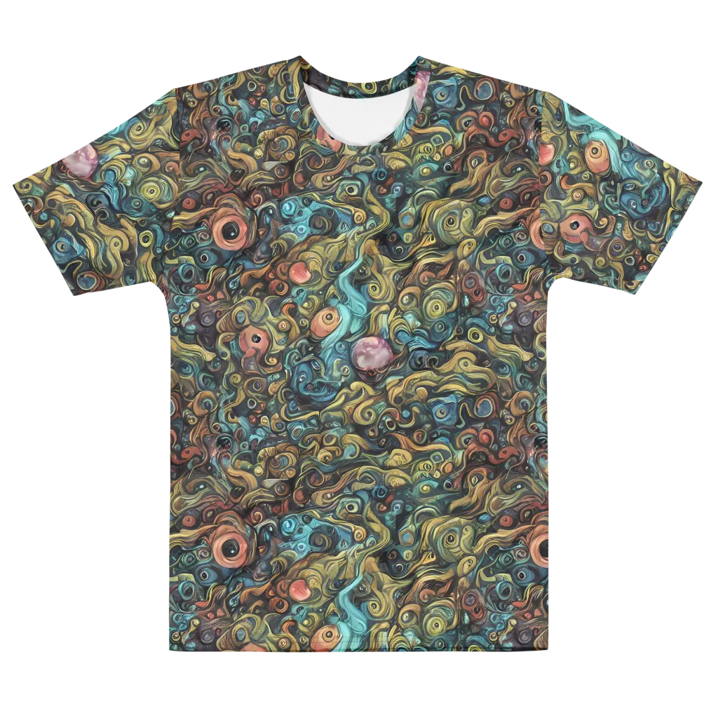 Tidal Vision on Men's Crew Neck T-Shirt — Front