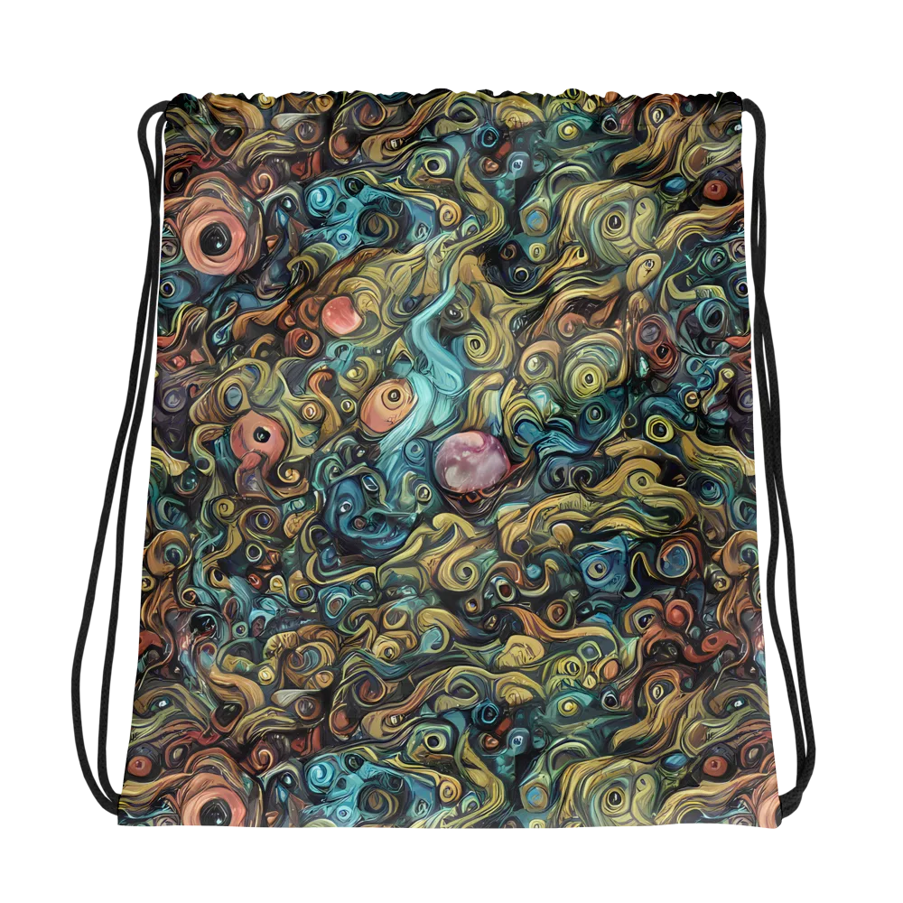 Tidal Vision on Drawstring Bag — Photo