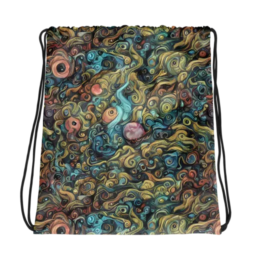Tidal Vision on a Drawstring Bag