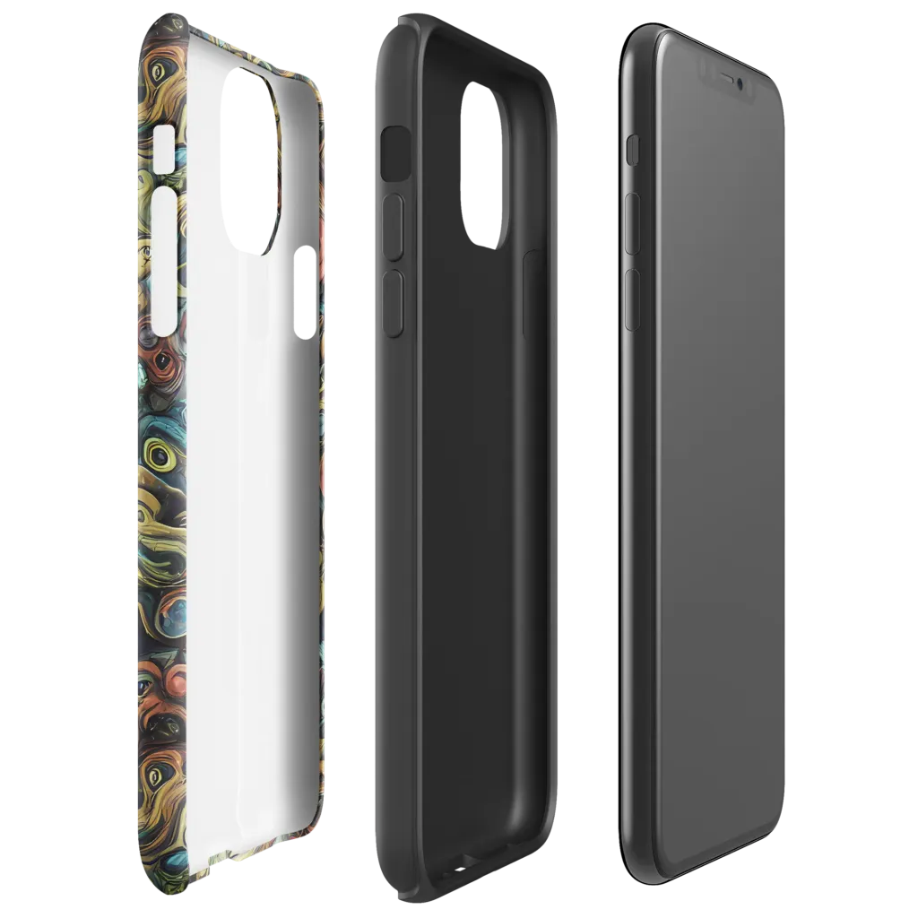Tidal Vision on Tough Case for iPhone® — Right