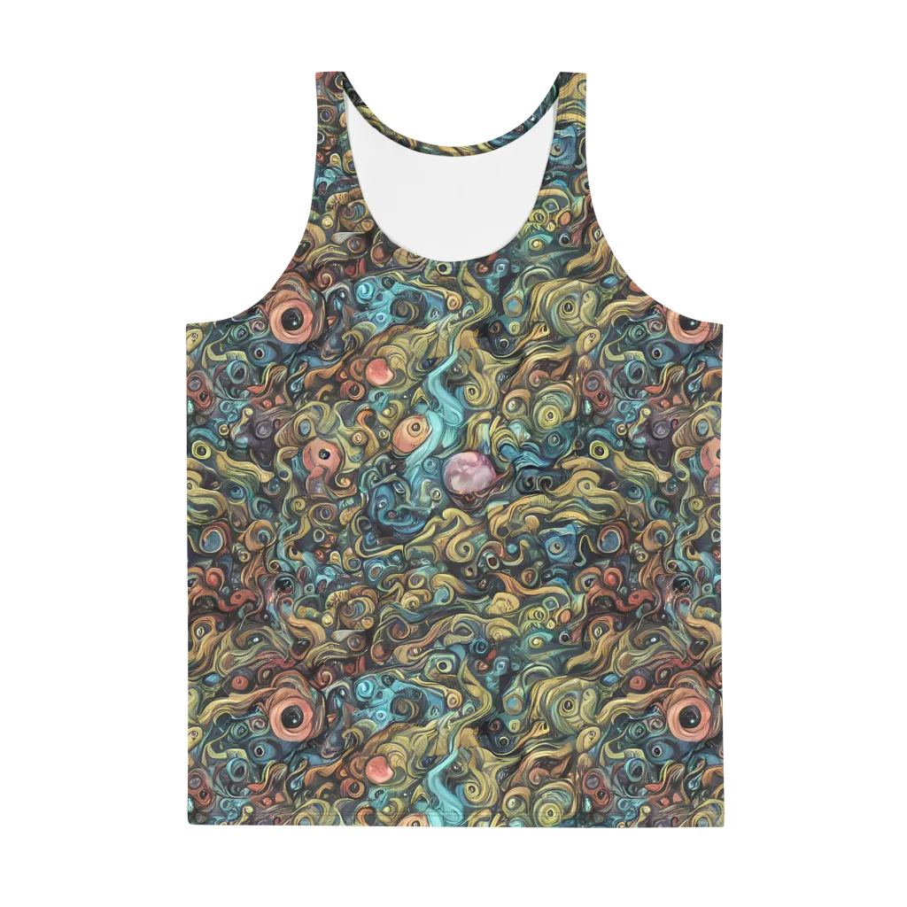 Tidal Vision on Men's Tank Top — Front