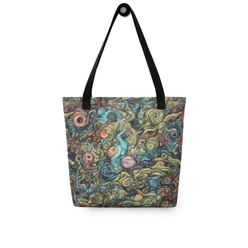 Tidal Vision on a Tote Bag