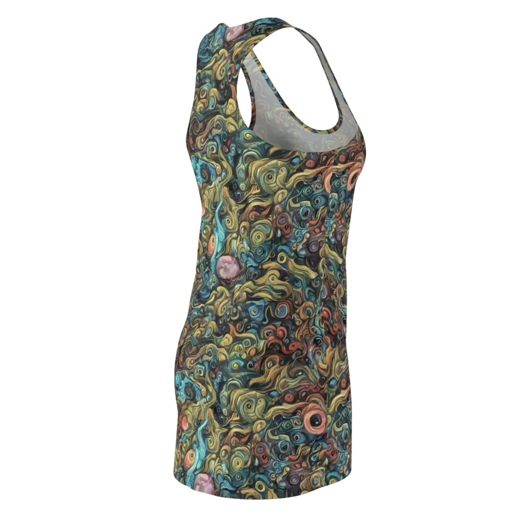 Tidal Vision on Racerback Dress — Back Side