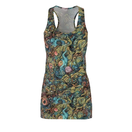 Tidal Vision on a Racerback Dress
