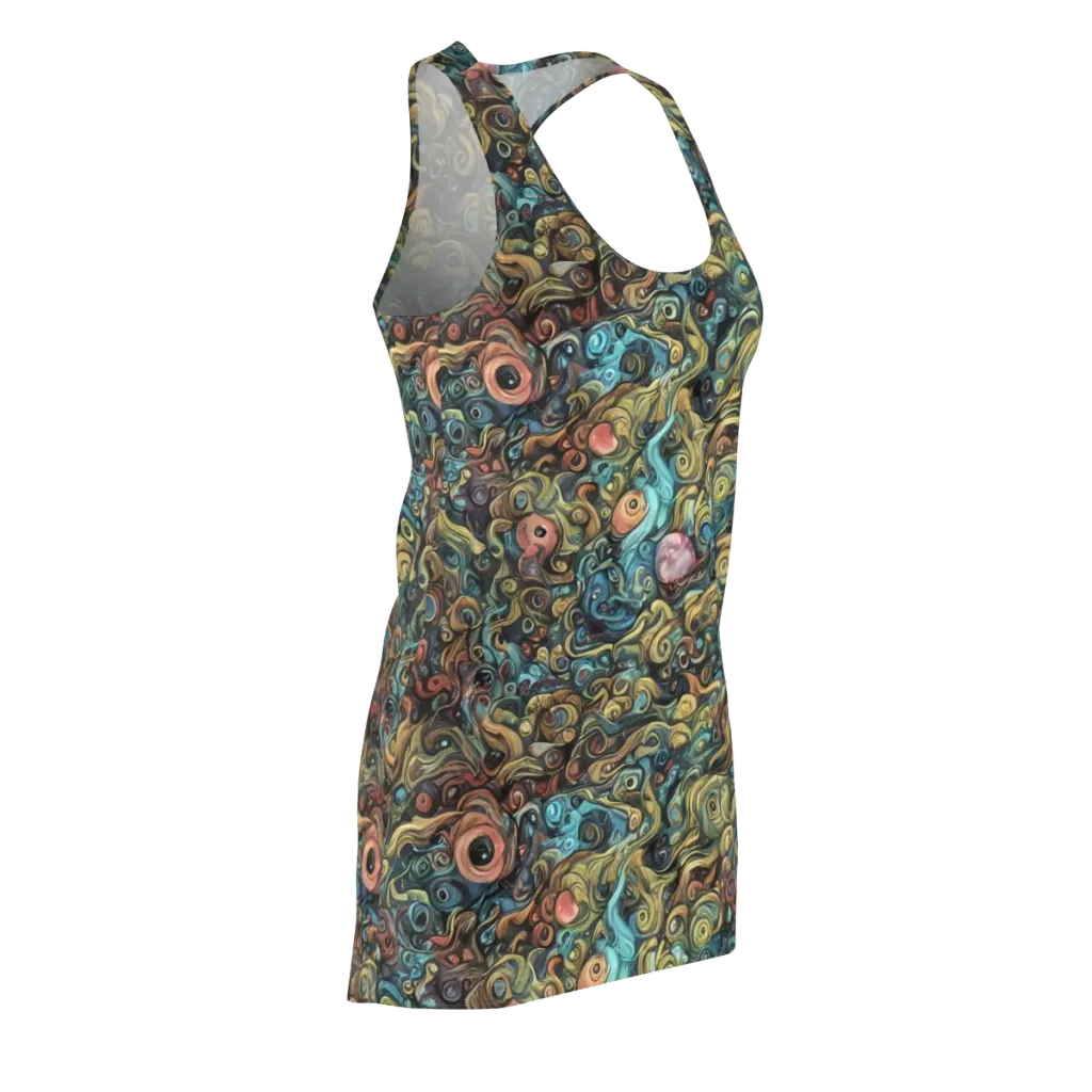 Tidal Vision on Racerback Dress — Front Side