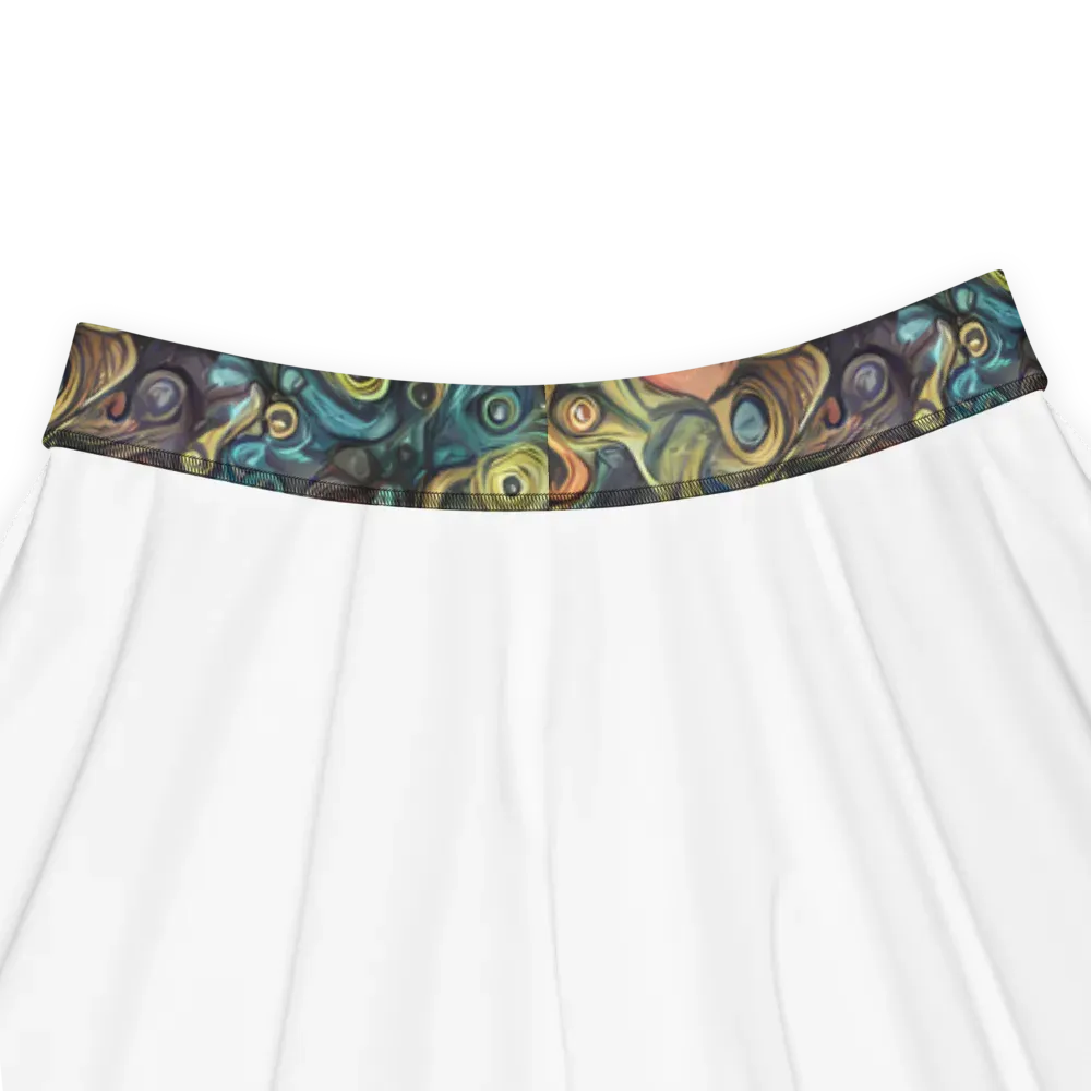 Tidal Vision on Skater Skirt — Product details