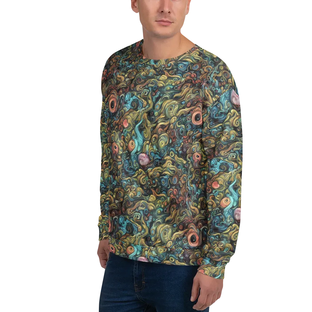 Tidal Vision on Sweatshirt — Left Front