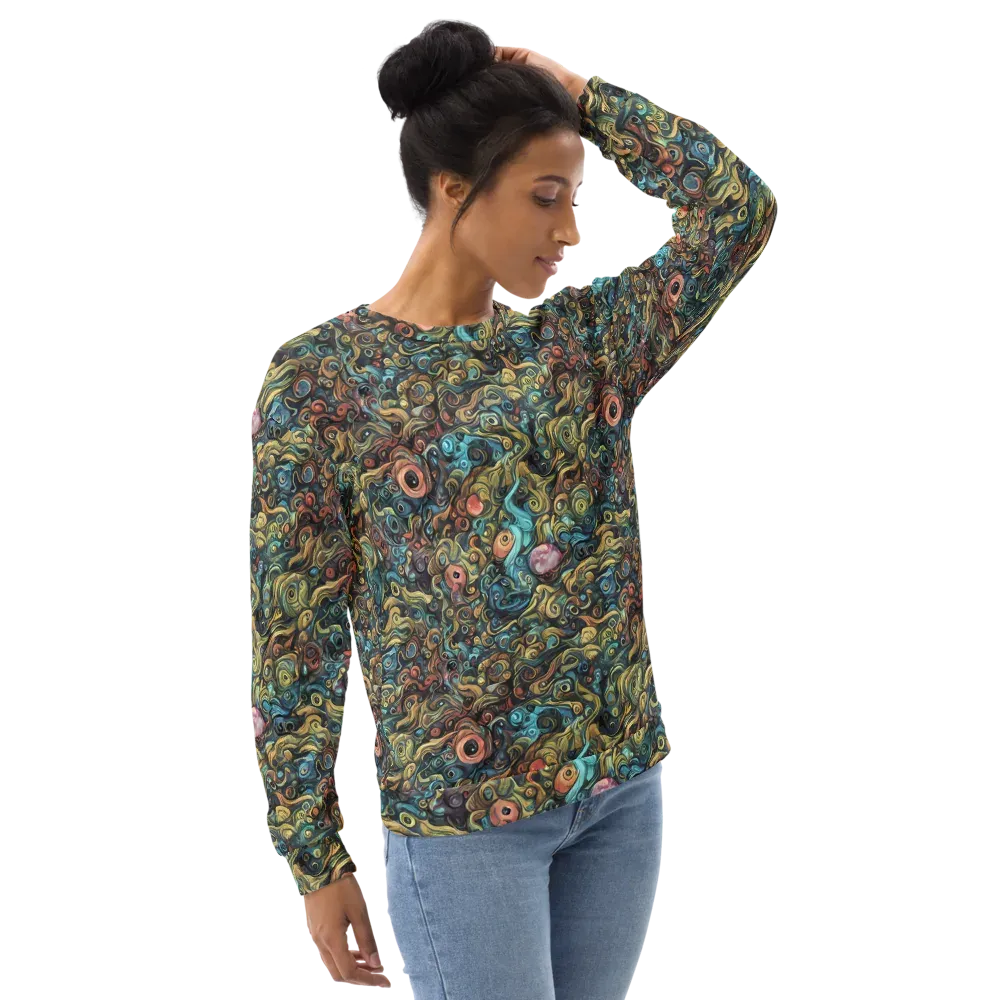 Tidal Vision on Sweatshirt — Right Front