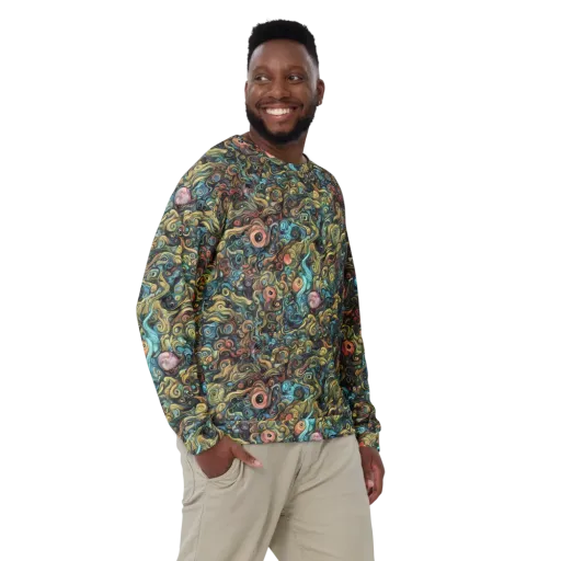 Tidal Vision on a Sweatshirt