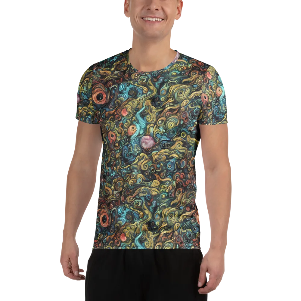 Tidal Vision on Men's Athletic T-Shirt — Front