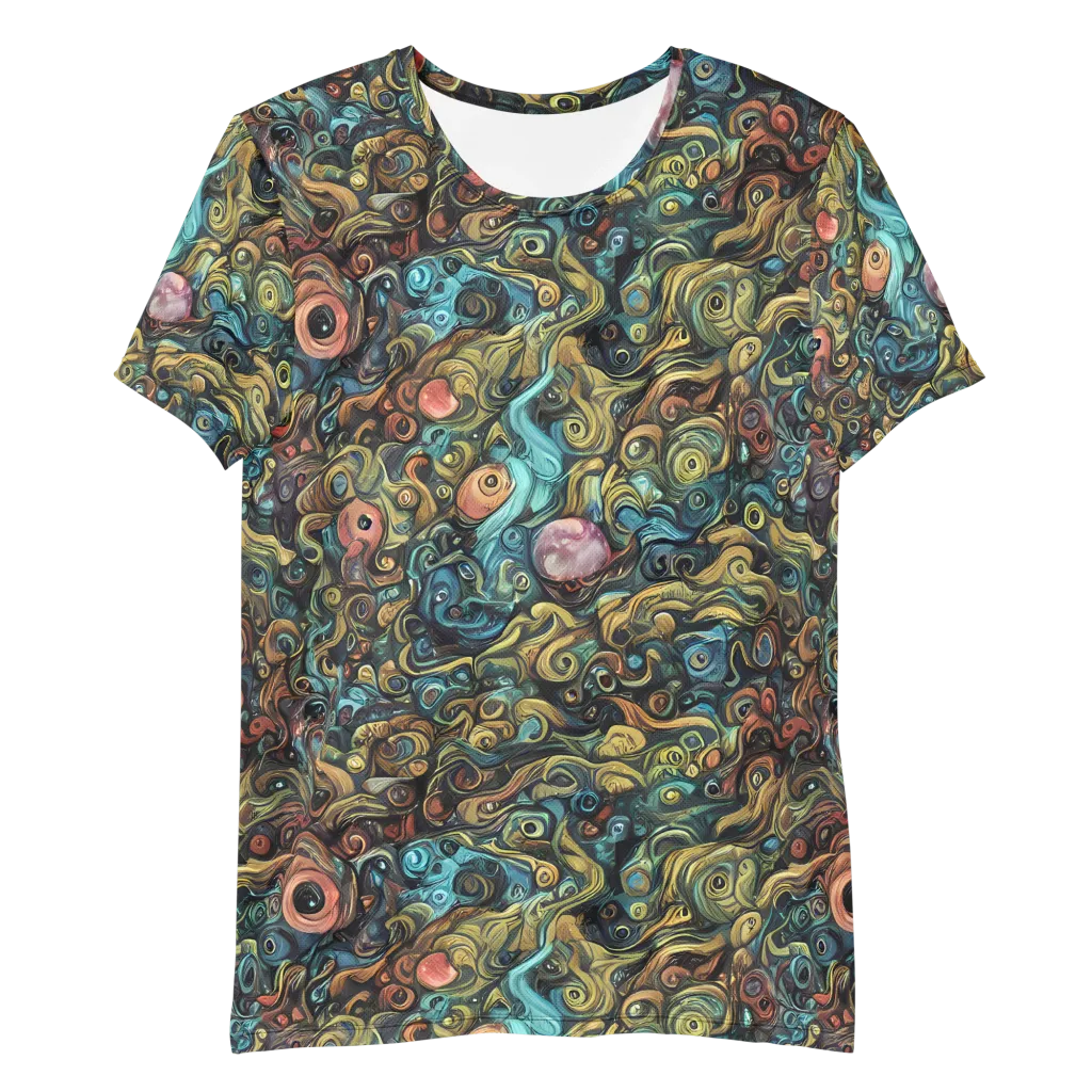 Tidal Vision on Men's Athletic T-Shirt — Front