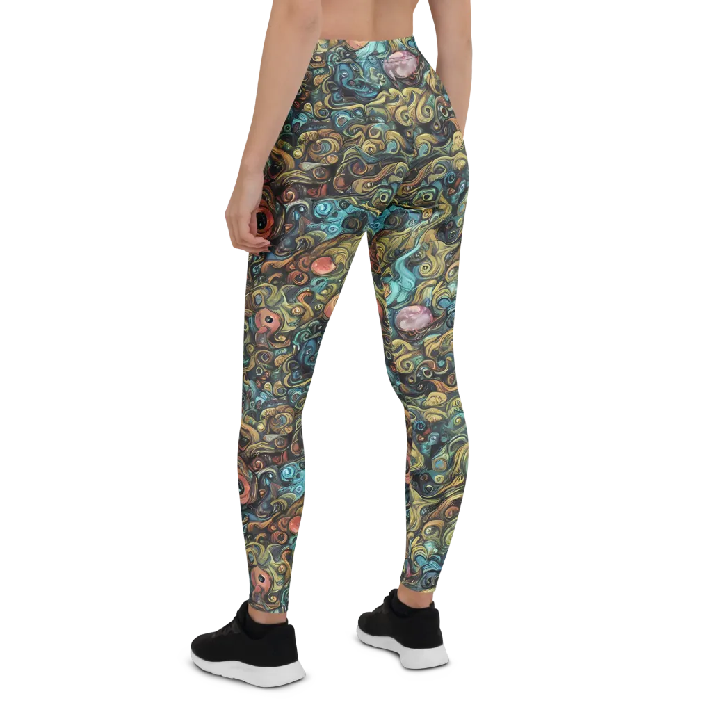 Tidal Vision on Leggings — Back