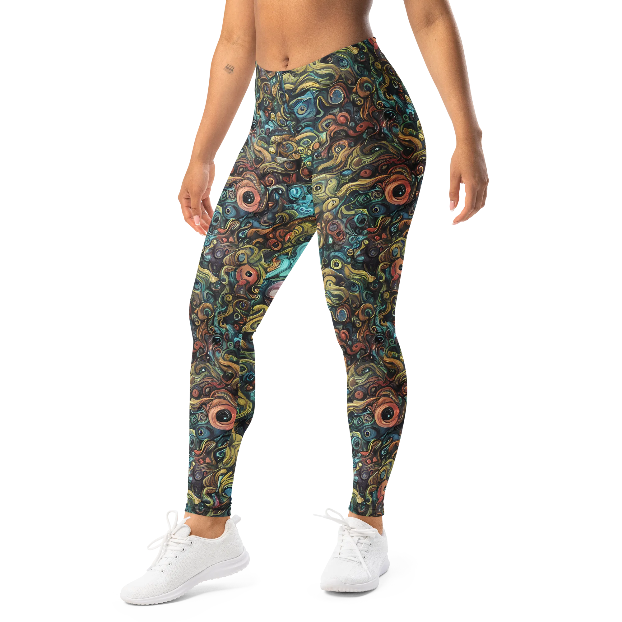 Tidal Vision on Leggings — Left Front