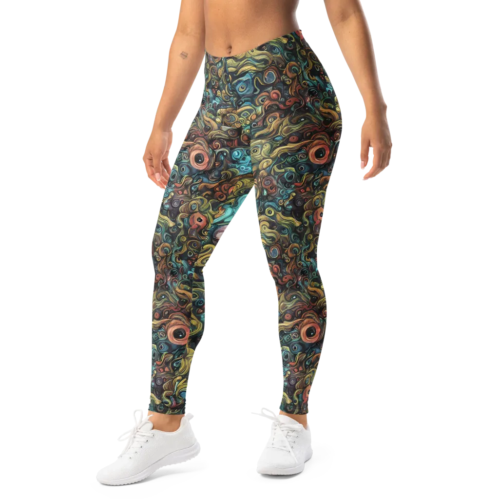 Tidal Vision on Leggings — Left Front