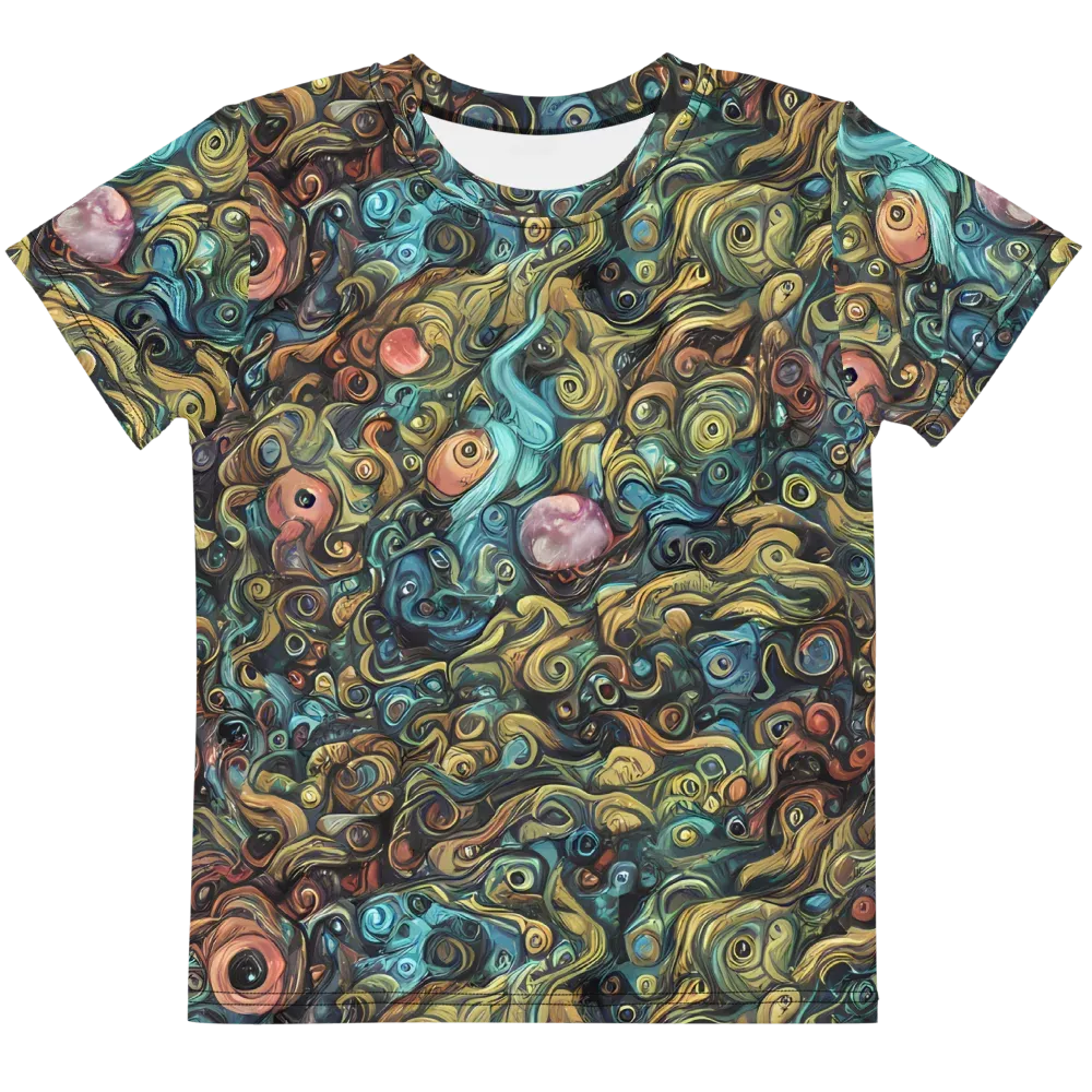 Tidal Vision on Kids Crew Neck T-Shirt — Front