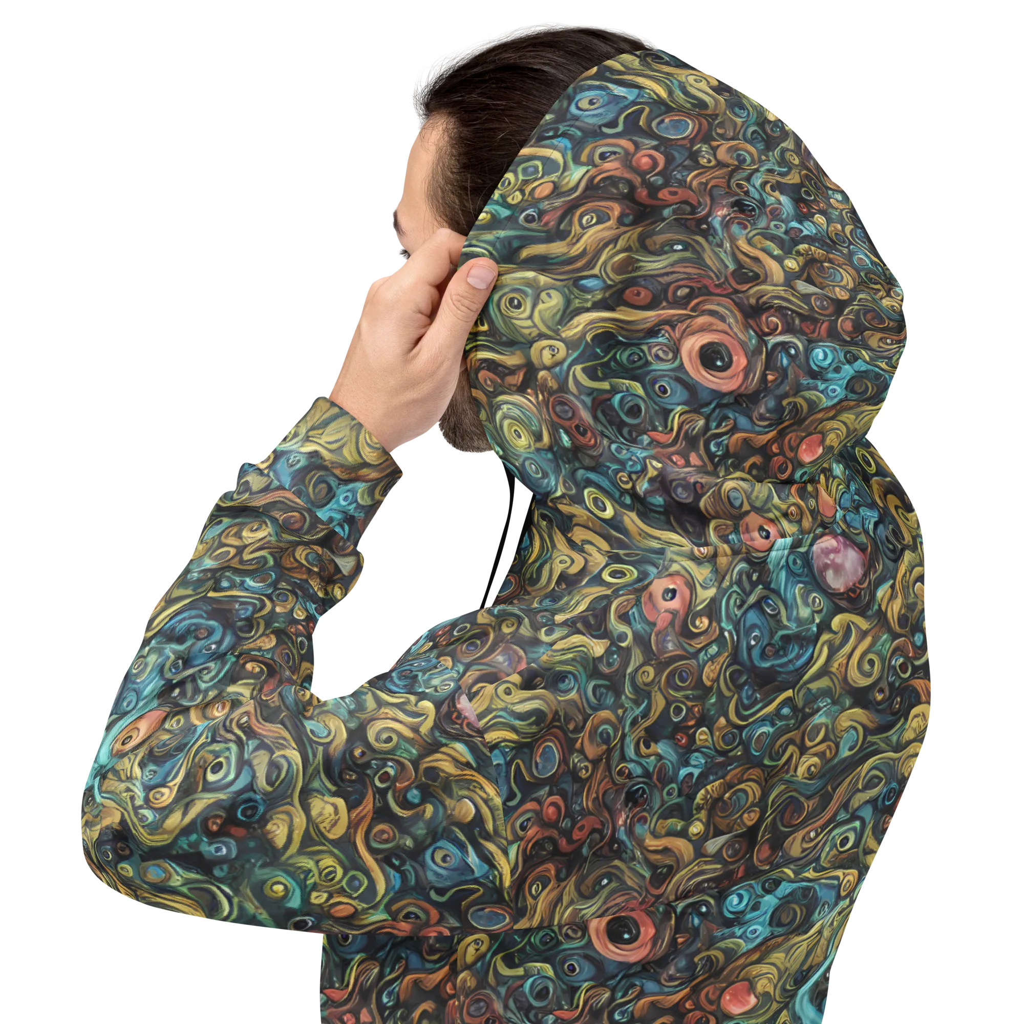 Tidal Vision on Hoodie — Back