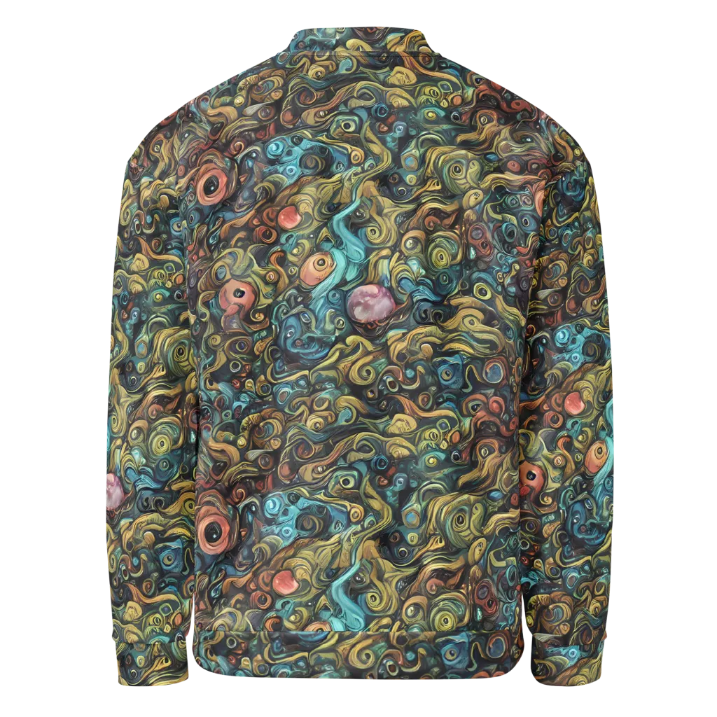 Tidal Vision on Bomber Jacket — Back