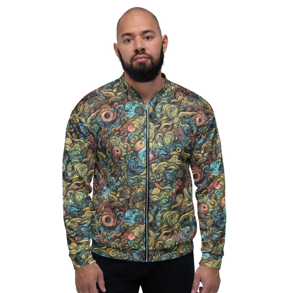 Tidal Vision on Bomber Jacket — Front