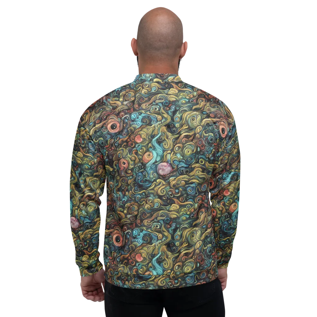 Tidal Vision on Bomber Jacket — Back