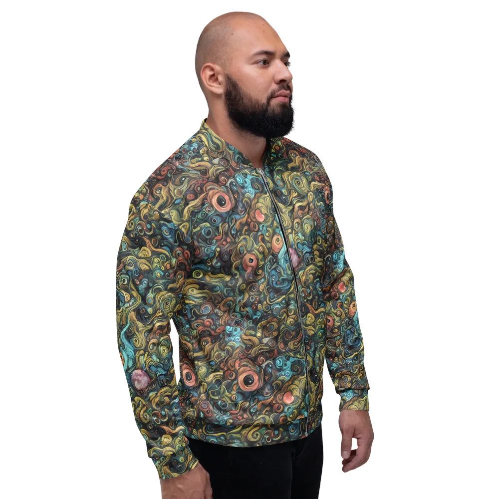 Tidal Vision on Bomber Jacket — Right