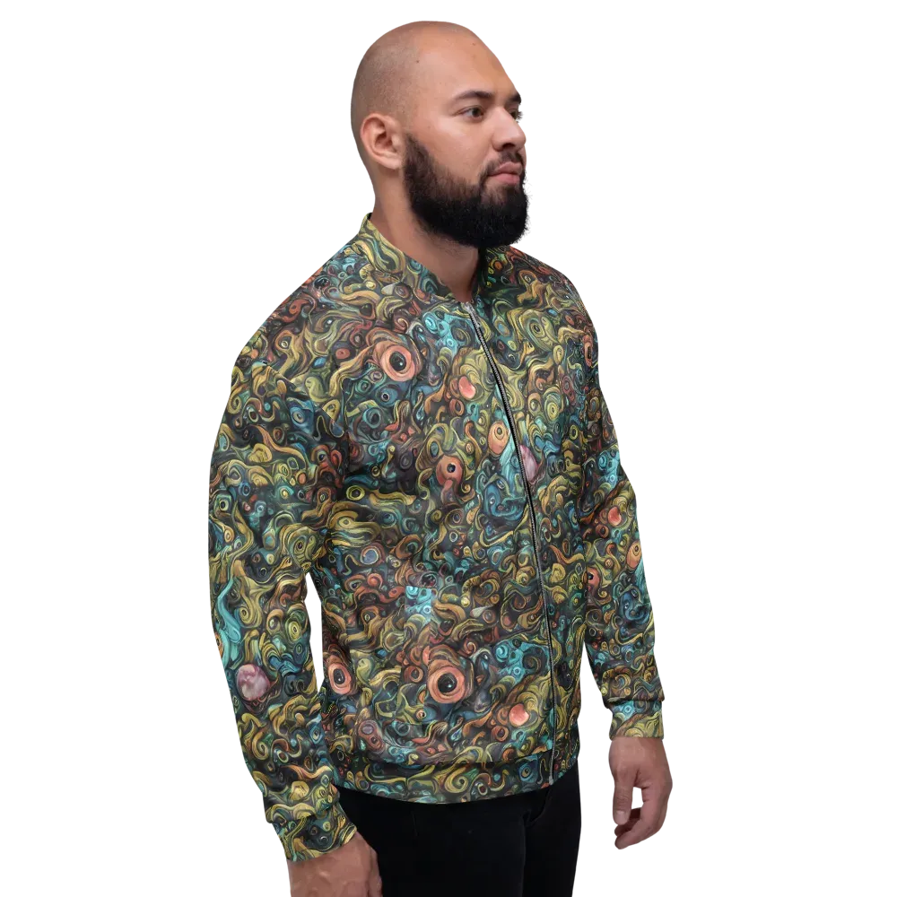 Tidal Vision on Bomber Jacket — Right