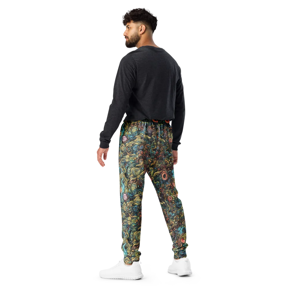 Tidal Vision on Men's Joggers — Back