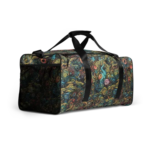 Tidal Vision on a Duffle Bag
