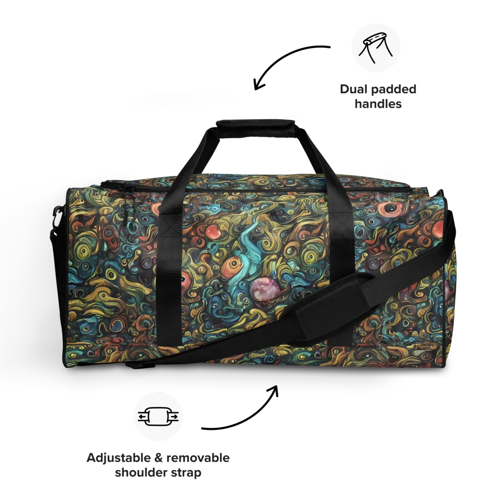 Tidal Vision on Duffle Bag — Front
