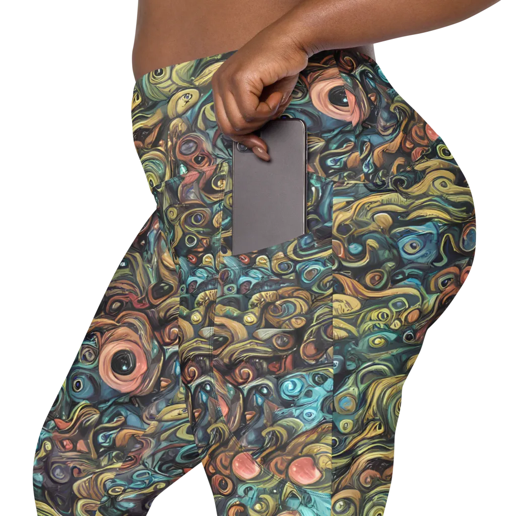 Tidal Vision on Leggings with Pockets — Product details 2