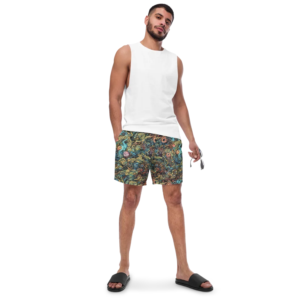Tidal Vision on Swim Trunks — Front