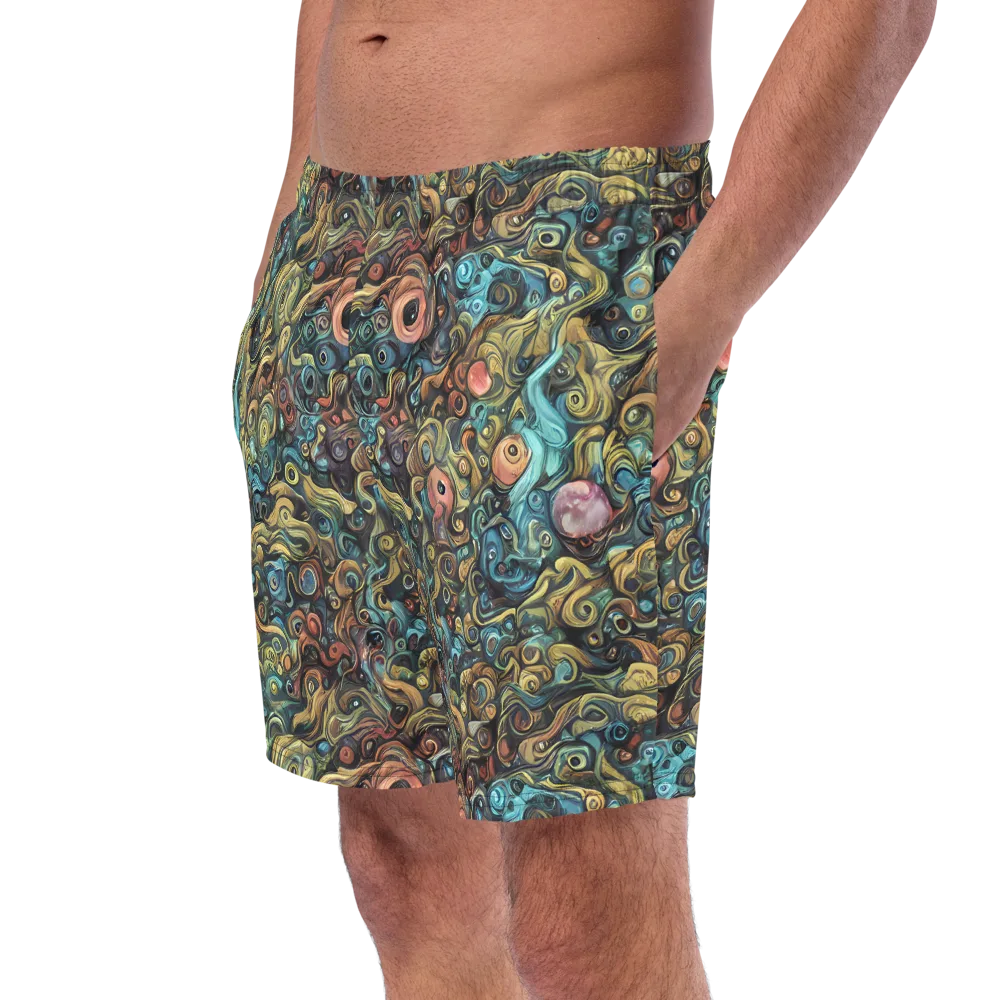 Tidal Vision on Swim Trunks — Left Front